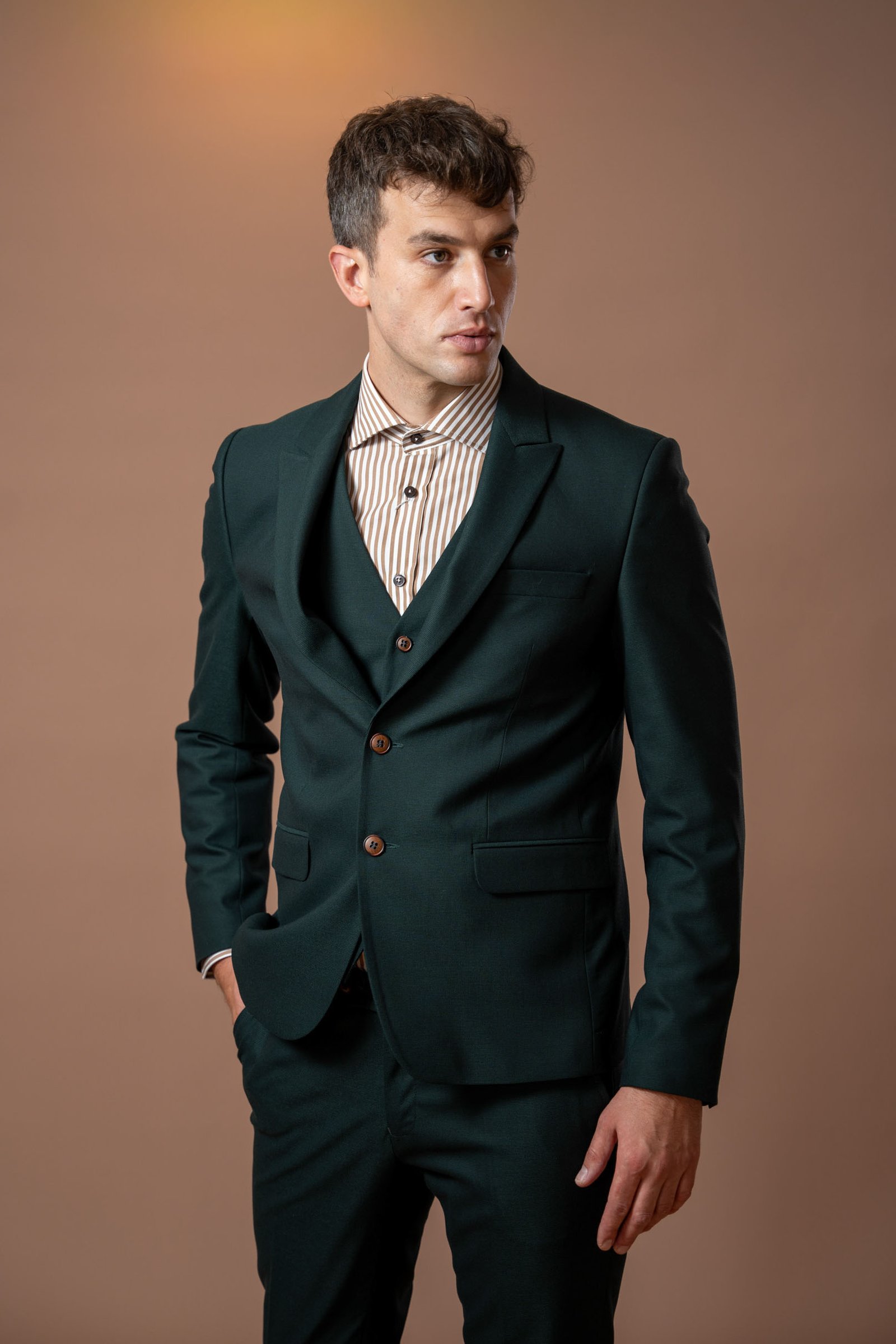 Muško maslinasto odelo - Image 7