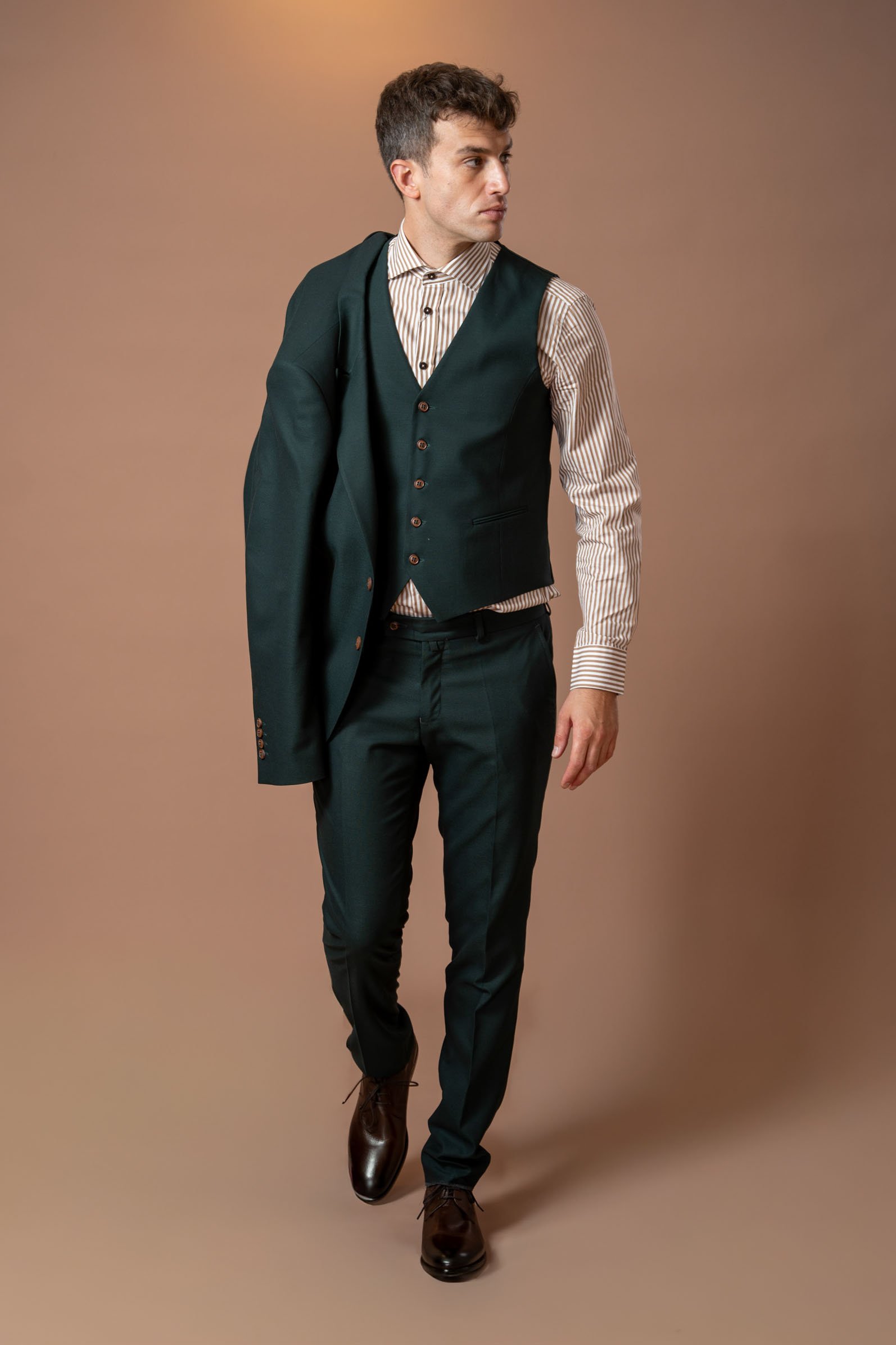 Muško maslinasto odelo - Image 8