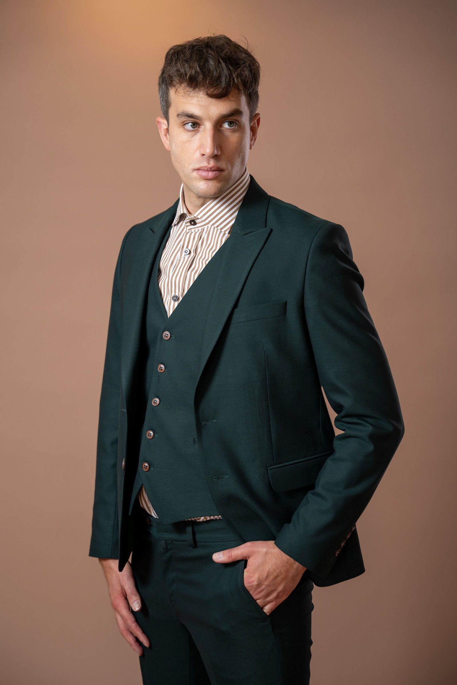 Muško maslinasto odelo - Image 12