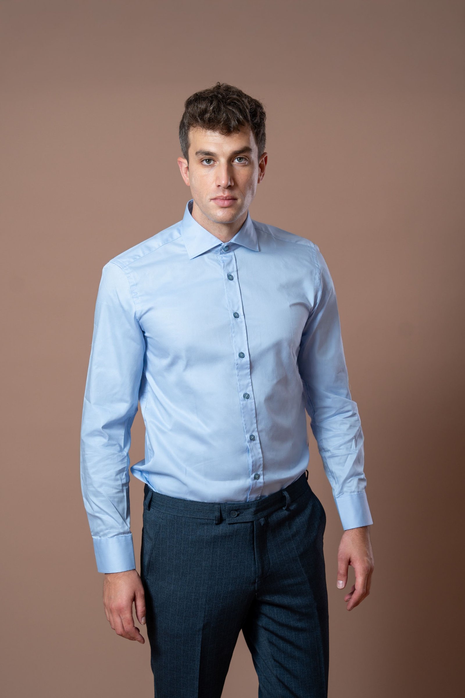 Muška svetlo plava košulja (Slim Fit)