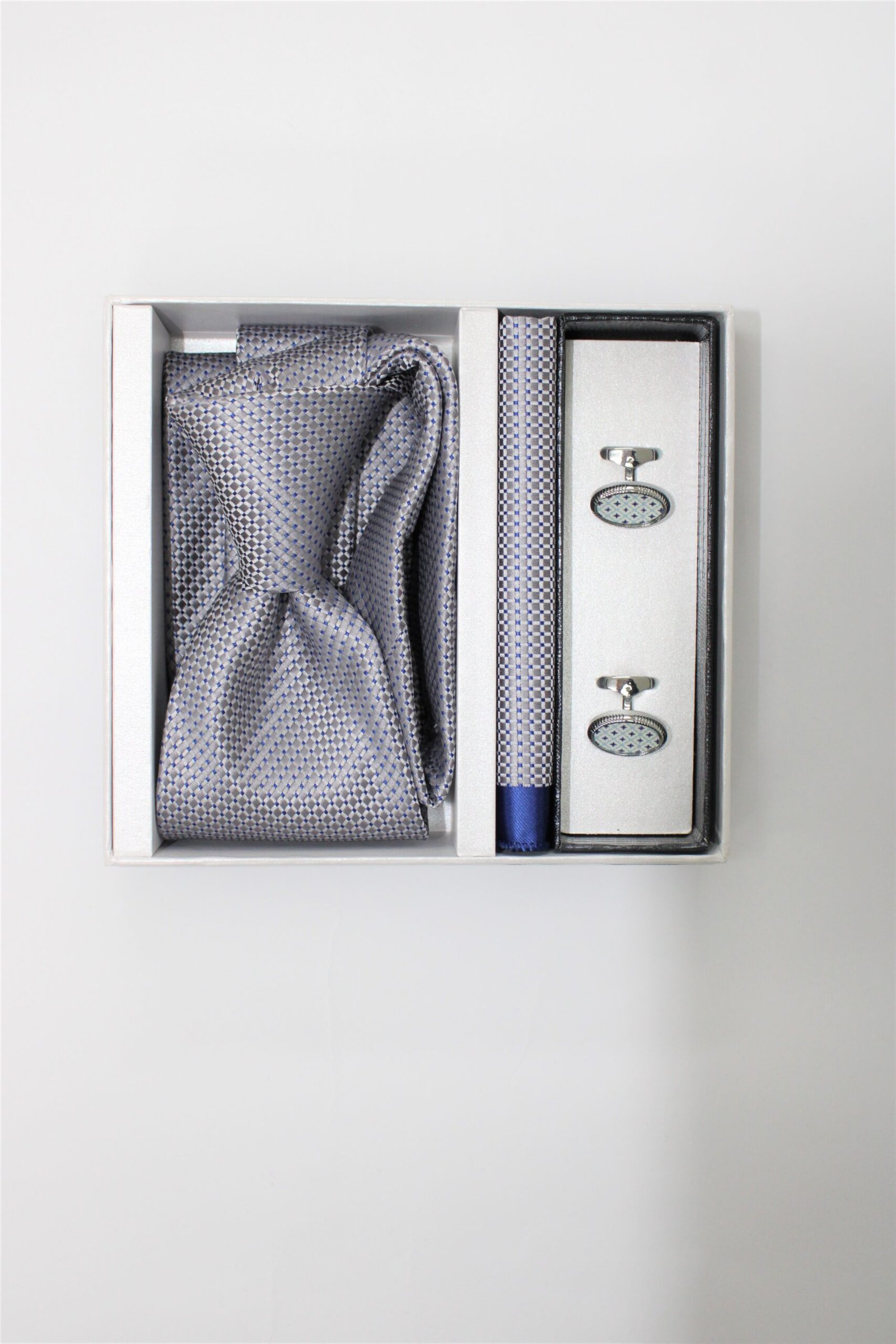 Elegantni poklon set – kravata, maramica i manžetne - Image 4