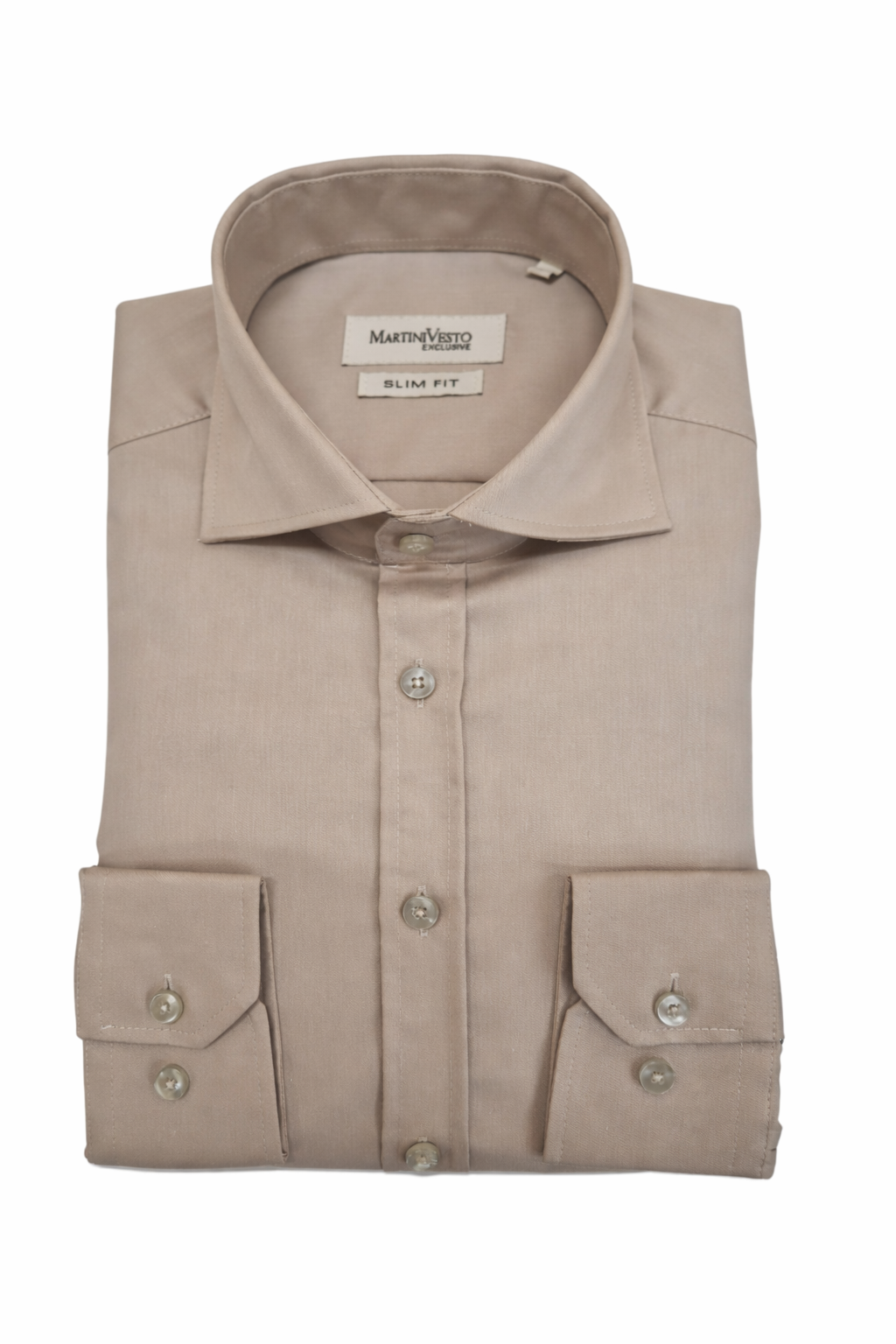 Muška košulja bež,slim fit - Image 2