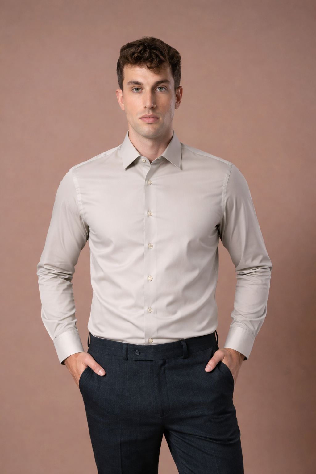 Muška krem košulja