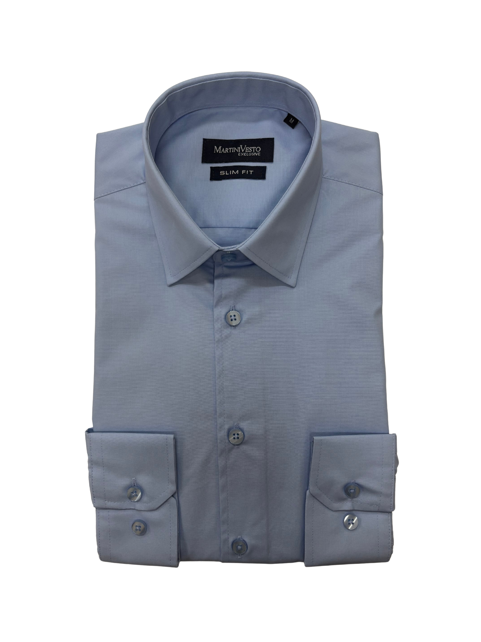 Muška plava košulja,slim fit - Image 2