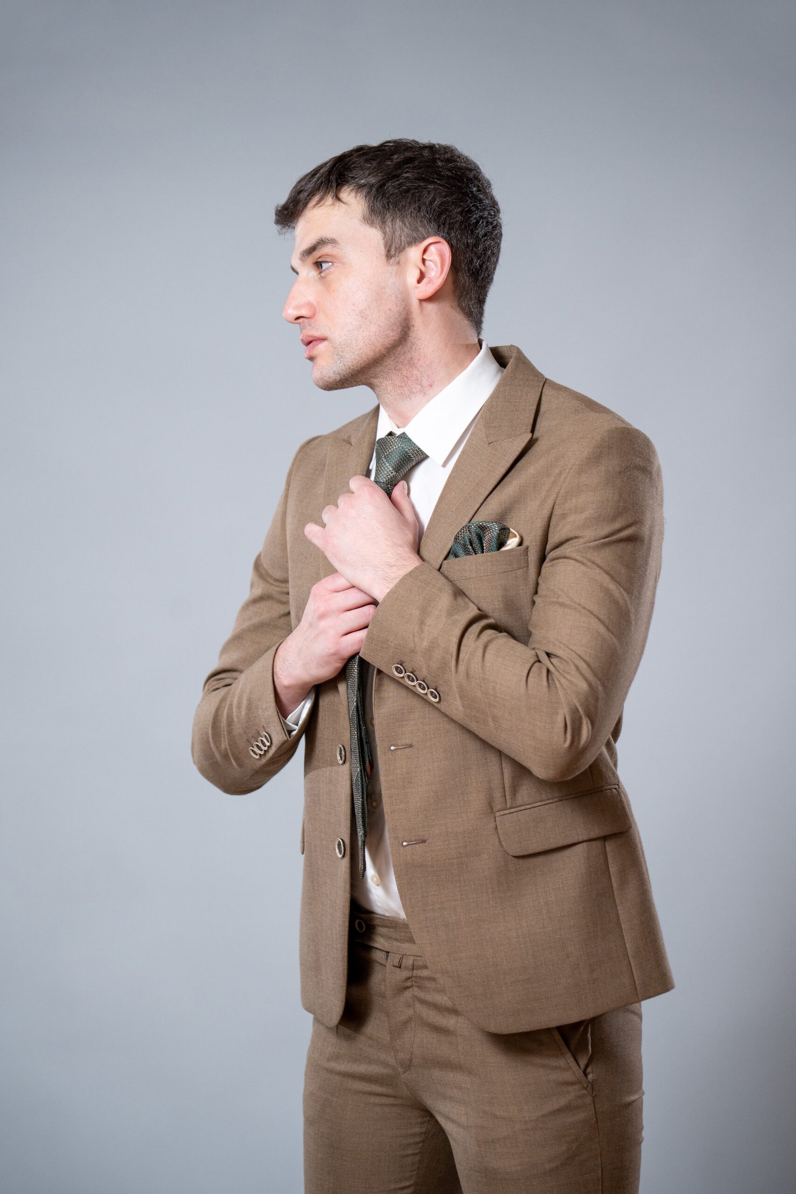 Muško krem odelo - Image 4