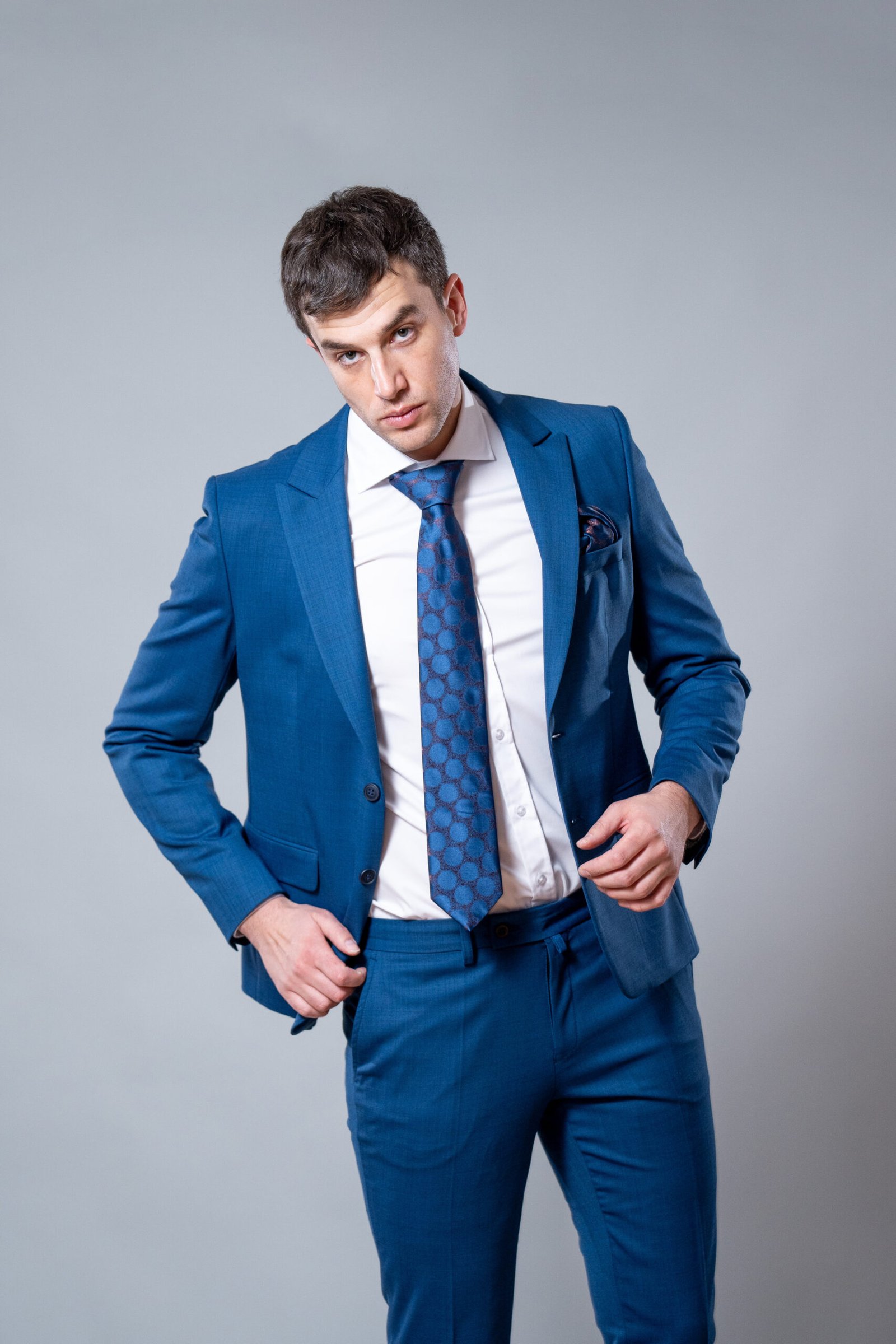 Muško plavo odelo - Image 3