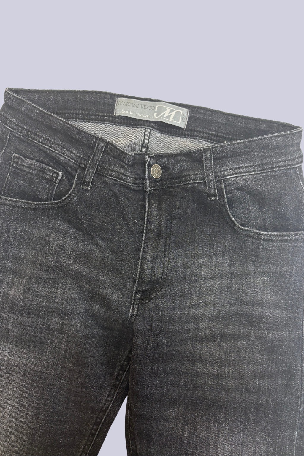 Muške crne farmerice - Image 4