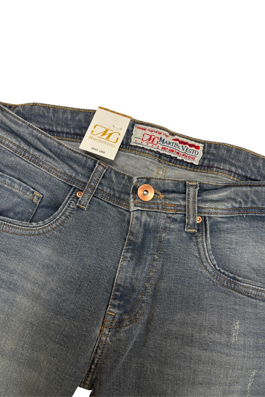 Muške sive farmerice - Image 3