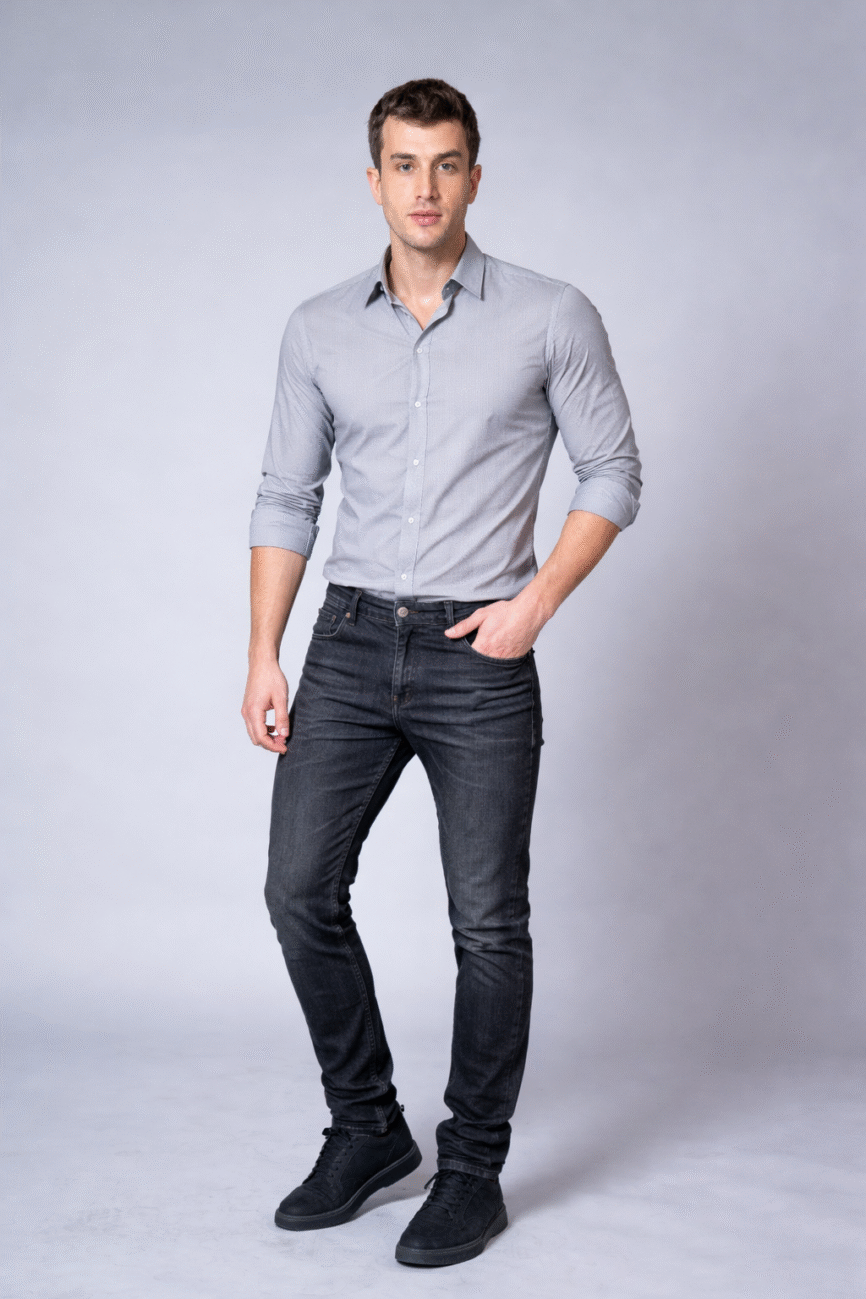 Muške farmerice crne