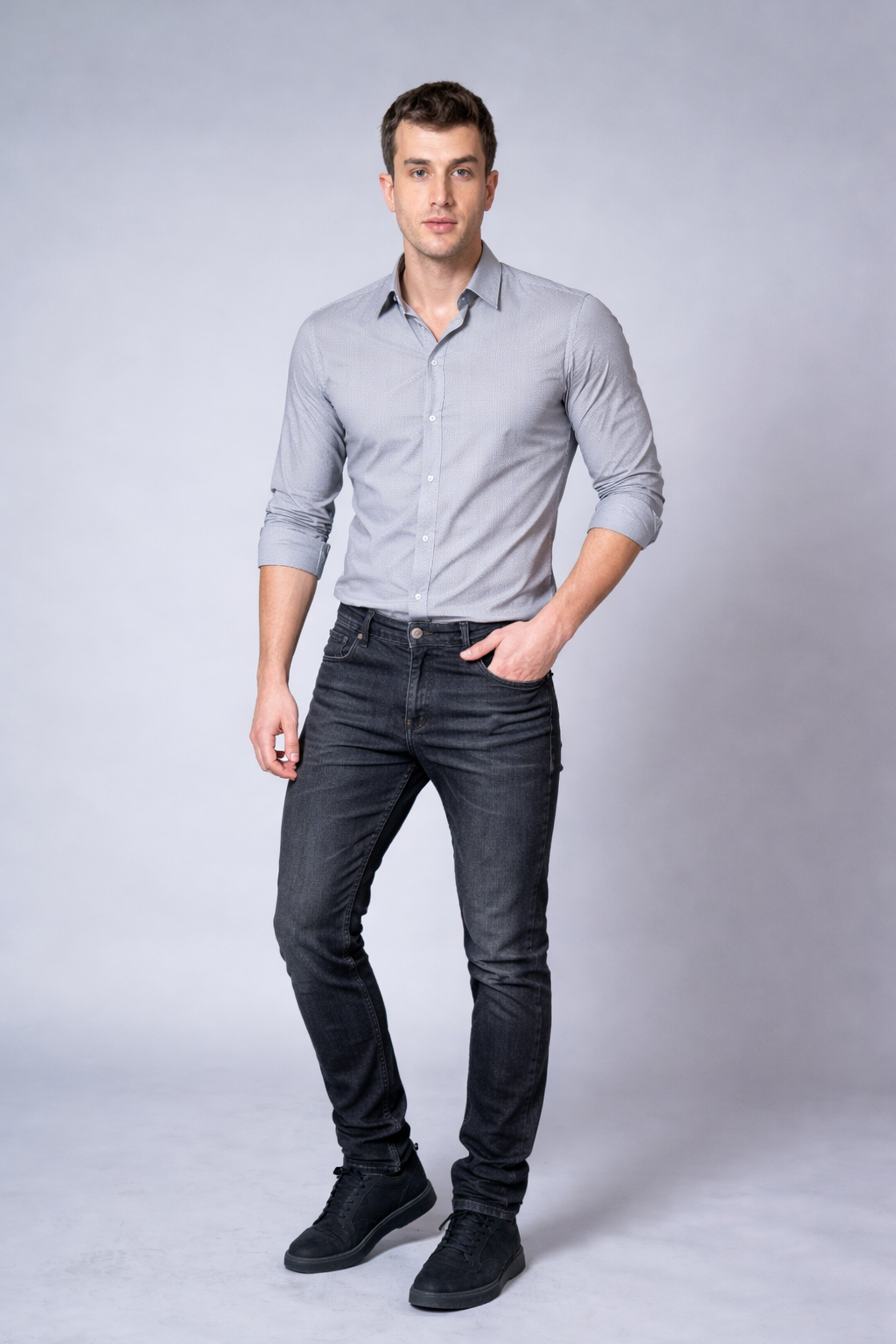 Muške farmerice crne